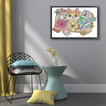 Load image into Gallery viewer, Joy Sunday Dog (30*23CM) 14CT 2 Stamped Cross Stitch
