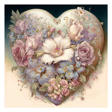 Load image into Gallery viewer, Flower (50*50CM) 11CT 3 Stamped Cross Stitch
