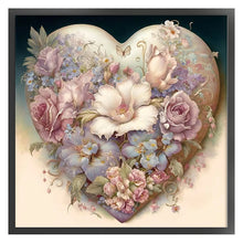 Load image into Gallery viewer, Flower (50*50CM) 11CT 3 Stamped Cross Stitch
