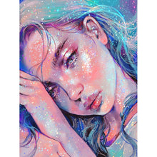 Load image into Gallery viewer, Girl (40*52CM) 11CT 3 Stamped Cross Stitch
