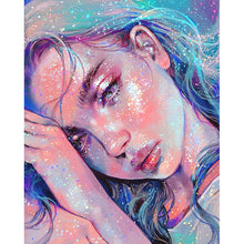 Load image into Gallery viewer, Girl (40*52CM) 11CT 3 Stamped Cross Stitch
