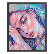 Load image into Gallery viewer, Girl (40*52CM) 11CT 3 Stamped Cross Stitch
