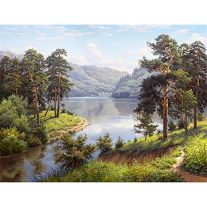 Pine (50*40CM) 11CT 3 Stamped Cross Stitch