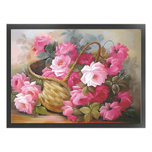 Load image into Gallery viewer, Rose (74*53CM) 11CT 3 Stamped Cross Stitch

