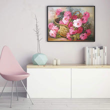 Load image into Gallery viewer, Rose (74*53CM) 11CT 3 Stamped Cross Stitch
