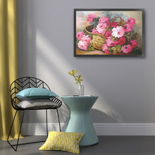 Load image into Gallery viewer, Rose (74*53CM) 11CT 3 Stamped Cross Stitch
