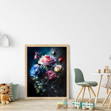 Load image into Gallery viewer, Rose (40*50CM) 11CT 3 Stamped Cross Stitch
