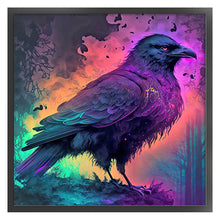 Load image into Gallery viewer, Crow (50*50CM) 11CT 3 Stamped Cross Stitch
