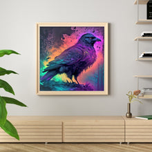Load image into Gallery viewer, Crow (50*50CM) 11CT 3 Stamped Cross Stitch
