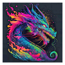 Load image into Gallery viewer, Dragon (50*50CM) 11CT 3 Stamped Cross Stitch

