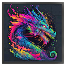 Load image into Gallery viewer, Dragon (50*50CM) 11CT 3 Stamped Cross Stitch
