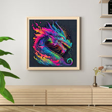 Load image into Gallery viewer, Dragon (50*50CM) 11CT 3 Stamped Cross Stitch

