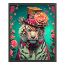 Load image into Gallery viewer, Tiger (40*50CM) 11CT 3 Stamped Cross Stitch
