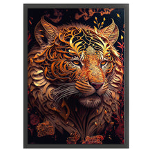 Load image into Gallery viewer, Tiger (40*60CM) 11CT 3 Stamped Cross Stitch

