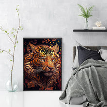Load image into Gallery viewer, Tiger (40*60CM) 11CT 3 Stamped Cross Stitch
