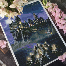 Load image into Gallery viewer, Harry Potter (50x65CM) 9CT 4 Stamped Cross Stitch
