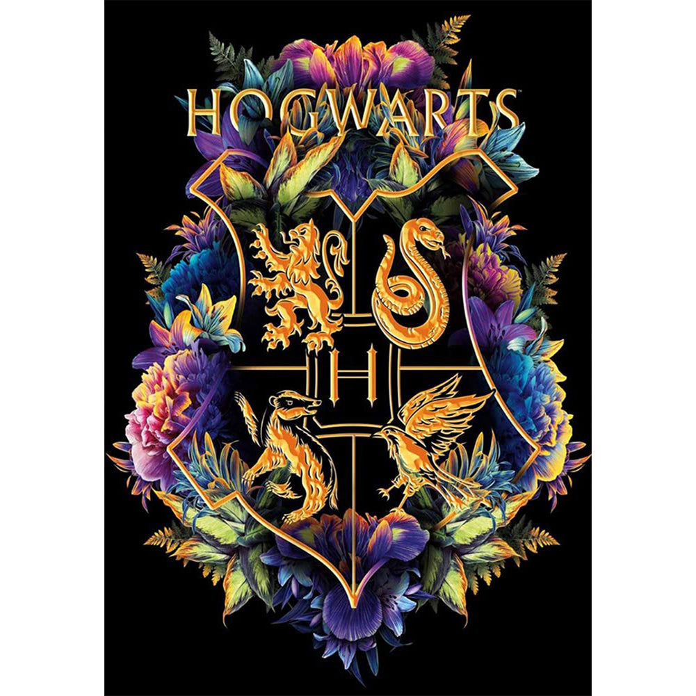 Harry Potter (50x70CM) 9CT 4 Stamped Cross Stitch
