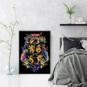 Harry Potter (50x70CM) 9CT 4 Stamped Cross Stitch
