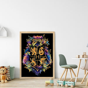 Harry Potter (50x70CM) 9CT 4 Stamped Cross Stitch