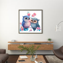 Load image into Gallery viewer, Owl (45x45CM) 9CT 4 Stamped Cross Stitch
