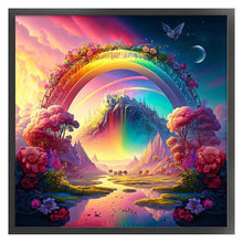 Load image into Gallery viewer, Rainbow (50*50CM) 14CT 2 Stamped Cross Stitch
