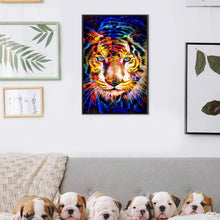 Load image into Gallery viewer, Tiger (40*60CM) 11CT 3 Stamped Cross Stitch
