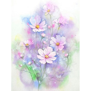 Flower (40*50CM) 11CT 3 Stamped Cross Stitch