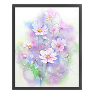 Flower (40*50CM) 11CT 3 Stamped Cross Stitch