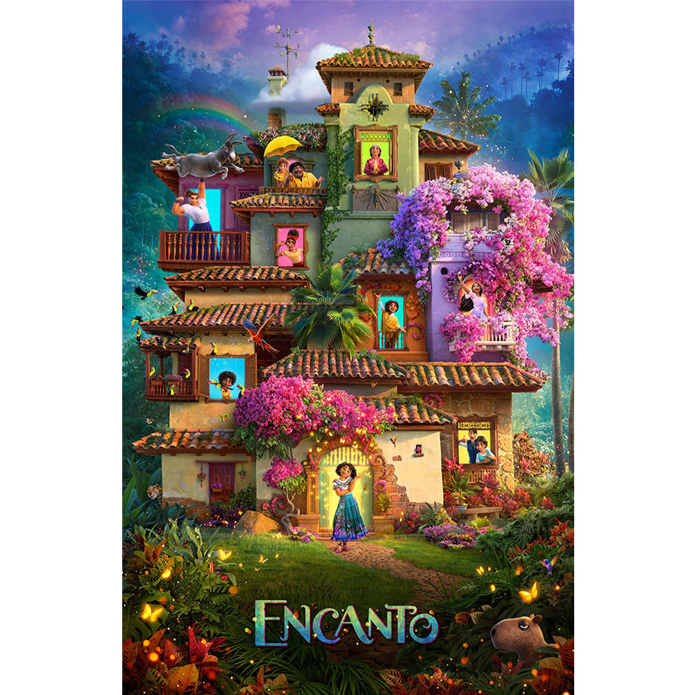 Encanto (50*75CM) 11CT 3 Stamped Cross Stitch