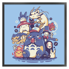 Load image into Gallery viewer, Totoro (50x50CM) 11CT 3 Stamped Cross Stitch
