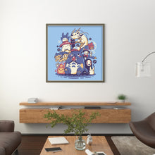Load image into Gallery viewer, Totoro (50x50CM) 11CT 3 Stamped Cross Stitch
