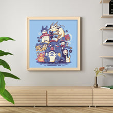 Load image into Gallery viewer, Totoro (50x50CM) 11CT 3 Stamped Cross Stitch
