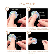 Load image into Gallery viewer, Hook Needle Threader Hand Machine Sewing Tool for DIY Hand Sewing (8)
