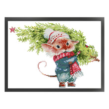 Load image into Gallery viewer, Joy Sunday Animal (33*25CM) 14CT 2 Stamped Cross Stitch
