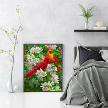 Load image into Gallery viewer, Cardinal (40x50CM) 11CT 3 Stamped Cross Stitch
