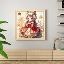 Load image into Gallery viewer, Rabbit (50*50CM) 11CT 3 Stamped Cross Stitch
