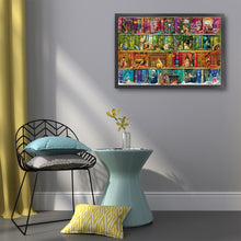 Load image into Gallery viewer, Bookshelf (90*65CM) 11CT 3 Stamped Cross Stitch

