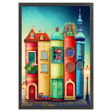 Load image into Gallery viewer, Castle (40*56CM) 11CT 3 Stamped Cross Stitch
