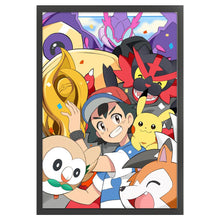 Load image into Gallery viewer, Pokemon (40*55CM) 11CT 3 Stamped Cross Stitch
