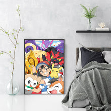 Load image into Gallery viewer, Pokemon (40*55CM) 11CT 3 Stamped Cross Stitch
