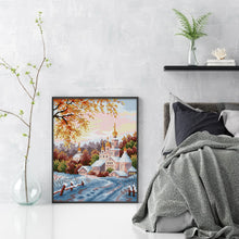 Load image into Gallery viewer, Joy Sunday Temple (20*27CM) 14CT 2 Stamped Cross Stitch
