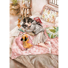 Load image into Gallery viewer, Girl (50*70CM) 11CT 3 Stamped Cross Stitch
