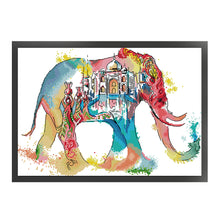 Load image into Gallery viewer, Joy Sunday Elephant (43*30CM) 14CT 2 Stamped Cross Stitch
