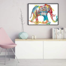 Load image into Gallery viewer, Joy Sunday Elephant (43*30CM) 14CT 2 Stamped Cross Stitch
