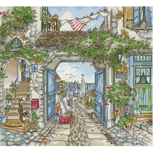 Load image into Gallery viewer, Joy Sunday Port (48*44CM) 14CT 2 Stamped Cross Stitch
