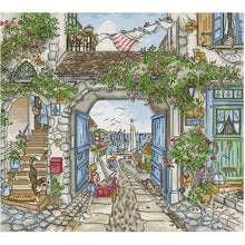 Load image into Gallery viewer, Joy Sunday Port (48*44CM) 14CT 2 Stamped Cross Stitch
