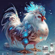 Load image into Gallery viewer, Chicken Artwork (45*45CM) 9CT 4 Stamped Cross Stitch
