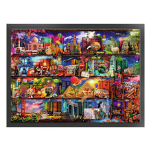 Load image into Gallery viewer, Landscape (90*67CM) 11CT 3 Stamped Cross Stitch
