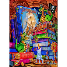 Load image into Gallery viewer, Dragon Craft (50*70CM) 11CT 3 Stamped Cross Stitch
