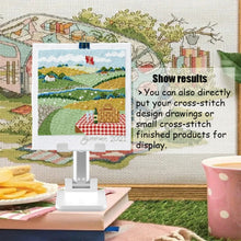 Load image into Gallery viewer, Adjustable Desk Phone Holder Folding Compatible with All Phones (Black)

